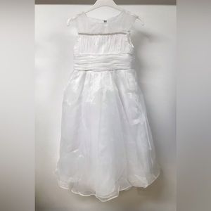 Big Girls First Holy Communion Church Easter Party Wedding Chiffon Girl Dress